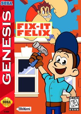 Fix-it Felix Jr. – Ein süßer Sprung in die Pixelwelt der 80er Jahre!