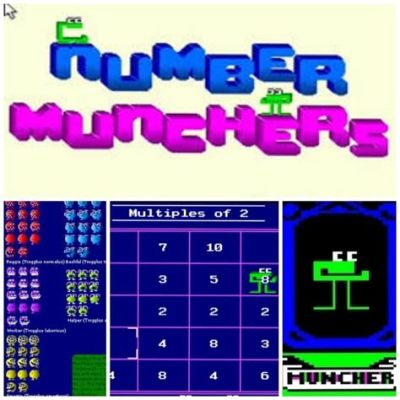 Number Munchers: Ein nostalgischer Leckerbissen für Mathe-Fans!